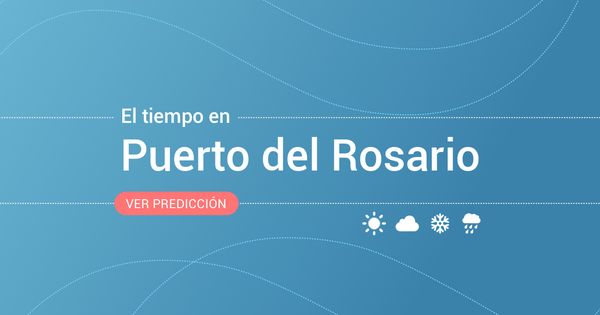 Foto: El tiempo en Puerto del Rosario. (EC)