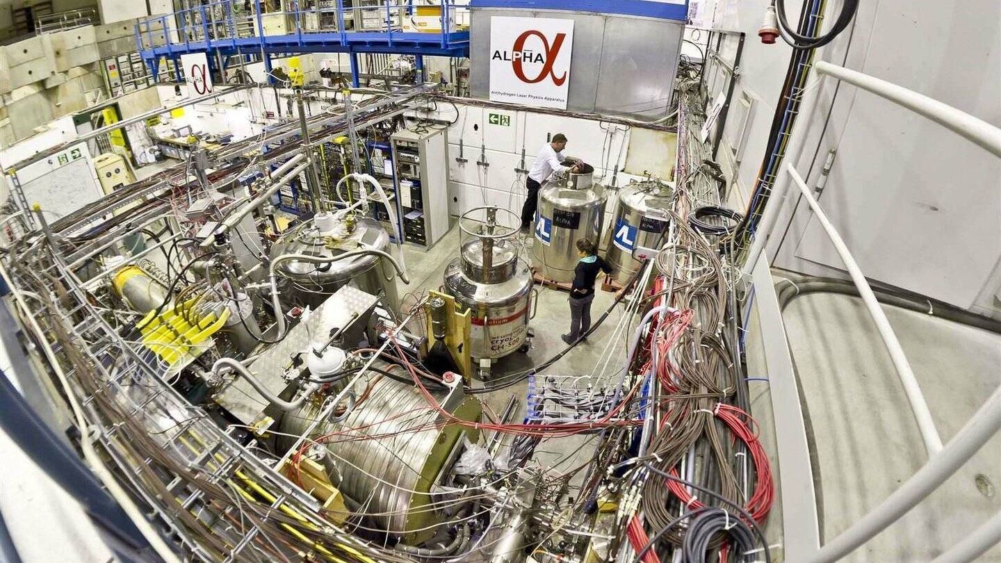 Imagen de Alfa, uno los cinco experimentos capaz de crear antimateria en el CERN (CERN)