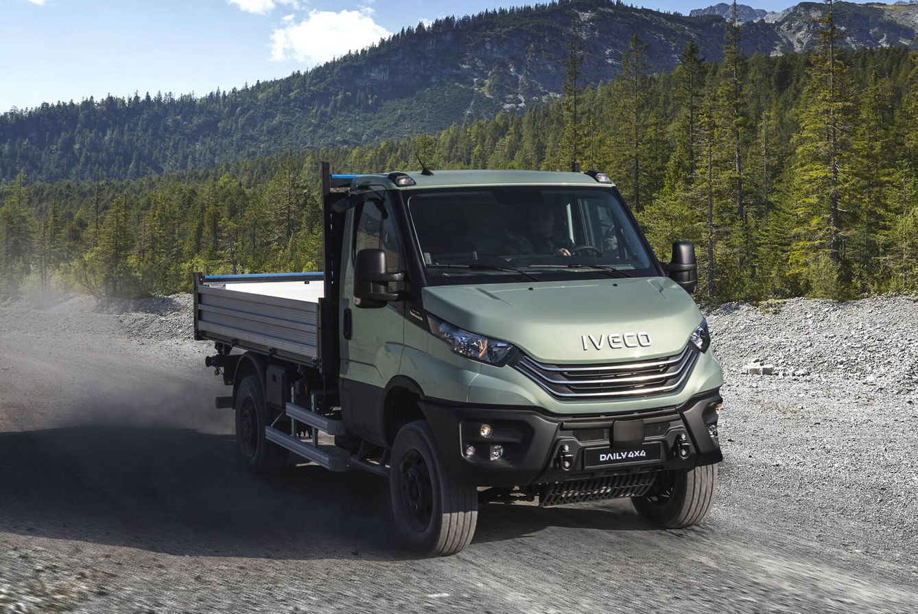 La nueva gama del Iveco Daily seguirá contando con versiones de tracción 4x4.