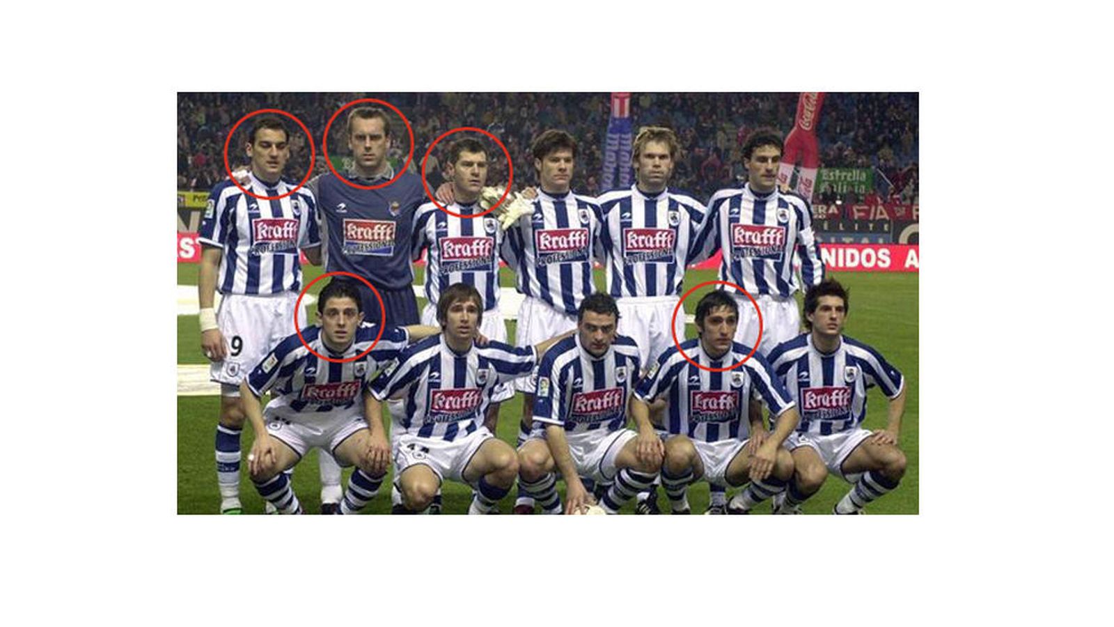 Foto: Jugadores extranjeros de la Real Sociedad con sociedades 'offshore'.