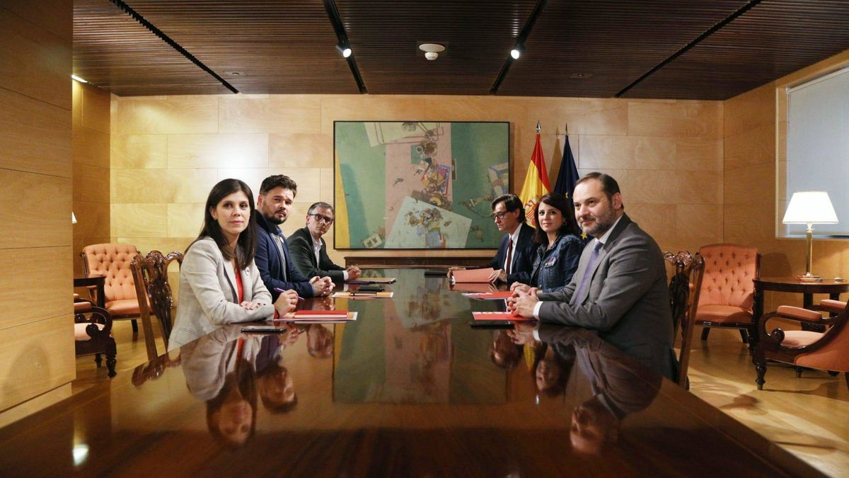 ERC mantiene el no a Sánchez tras la primera reunión pero seguirá hablando con el PSOE
