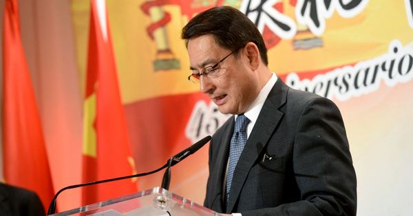 Foto: El embajador de China en España Lyu Fan. (EFE)