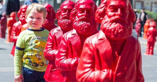 Foto: 500 estatuas de Karl Marx en un pueblo alemán en 2013 (EFE)