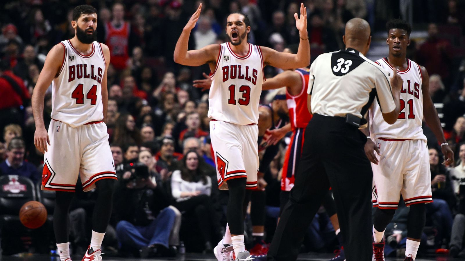 Foto: Los Bulls no pudieron sumar una nueva victoria ante los  Washington Wizards (Reuters).