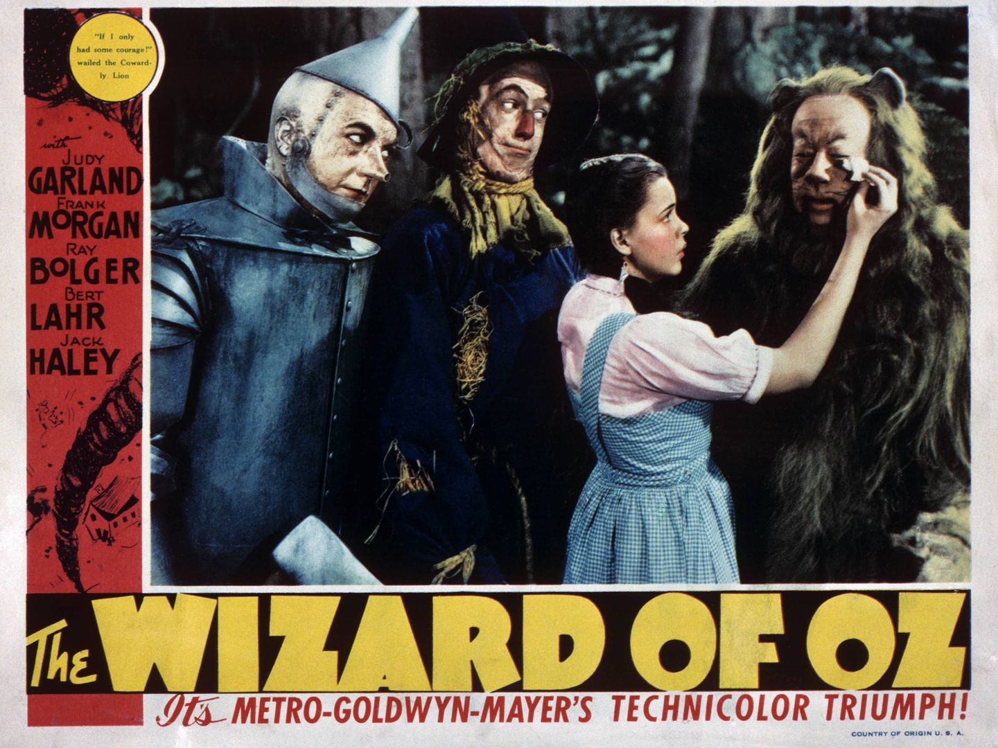 Judy Garland en un cartel de 'El Mago de Oz'.(Cordon Press)