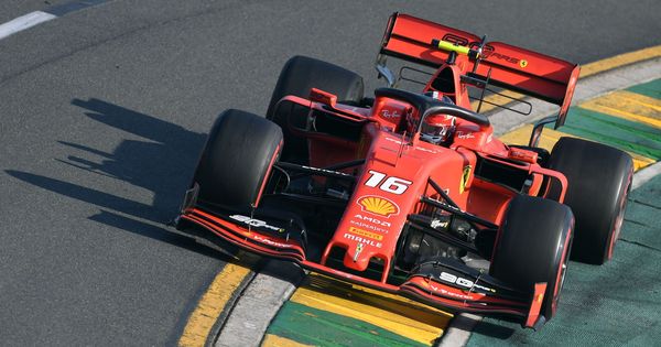 Foto: Leclerc durante el GP de Australia de Fórmula 1. (EFE)