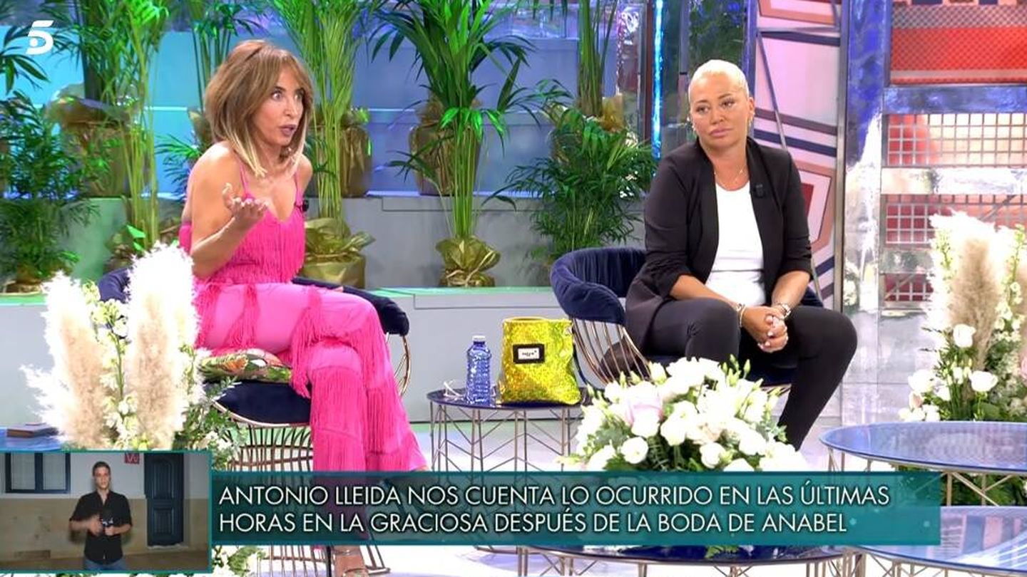 María Patiño y Belén Esteban. (Telecinco).