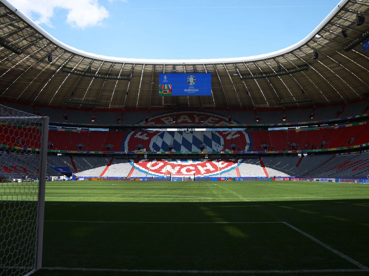Foto: El Allianz Arena de Múnich acogerá mañana el partido inaugural. (Reuters/Lee Smith)