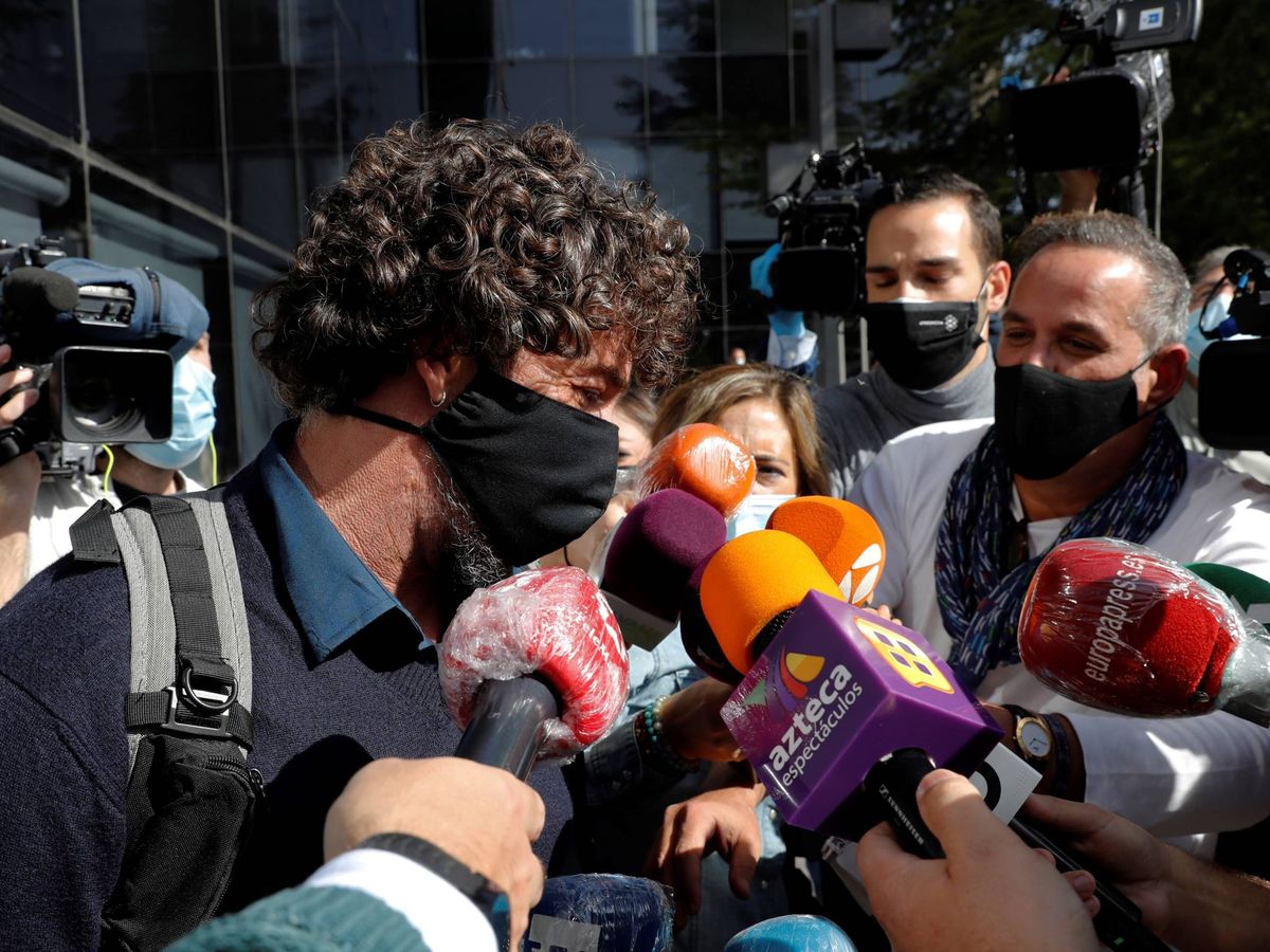 Foto: Nacho Palau, a la salida del juicio. (EFE) 