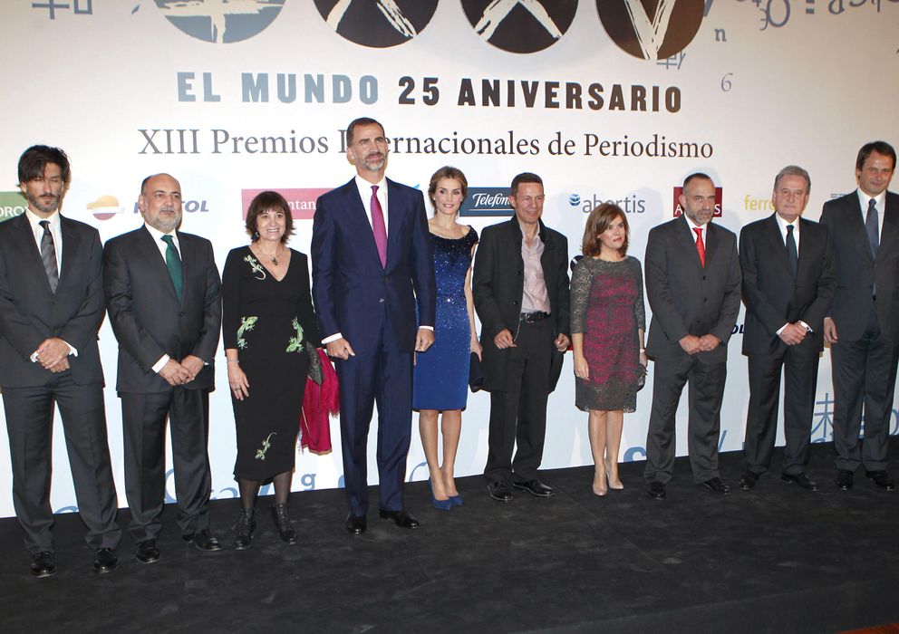Foto: Gala de celebración de los 25 años de la fundación de 'El Mundo'. 