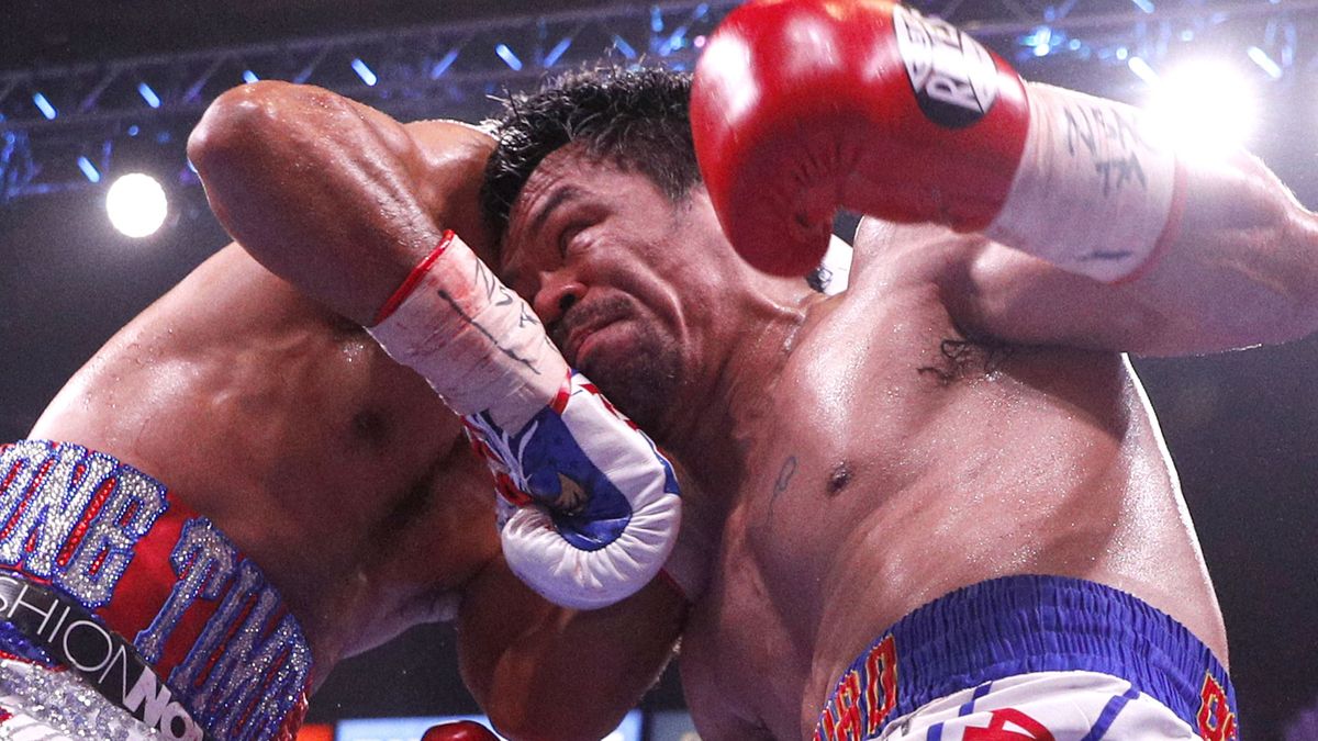 La victoria de Manny Pacquiao con 40 años ante el boxeador que le llamó "conejito"