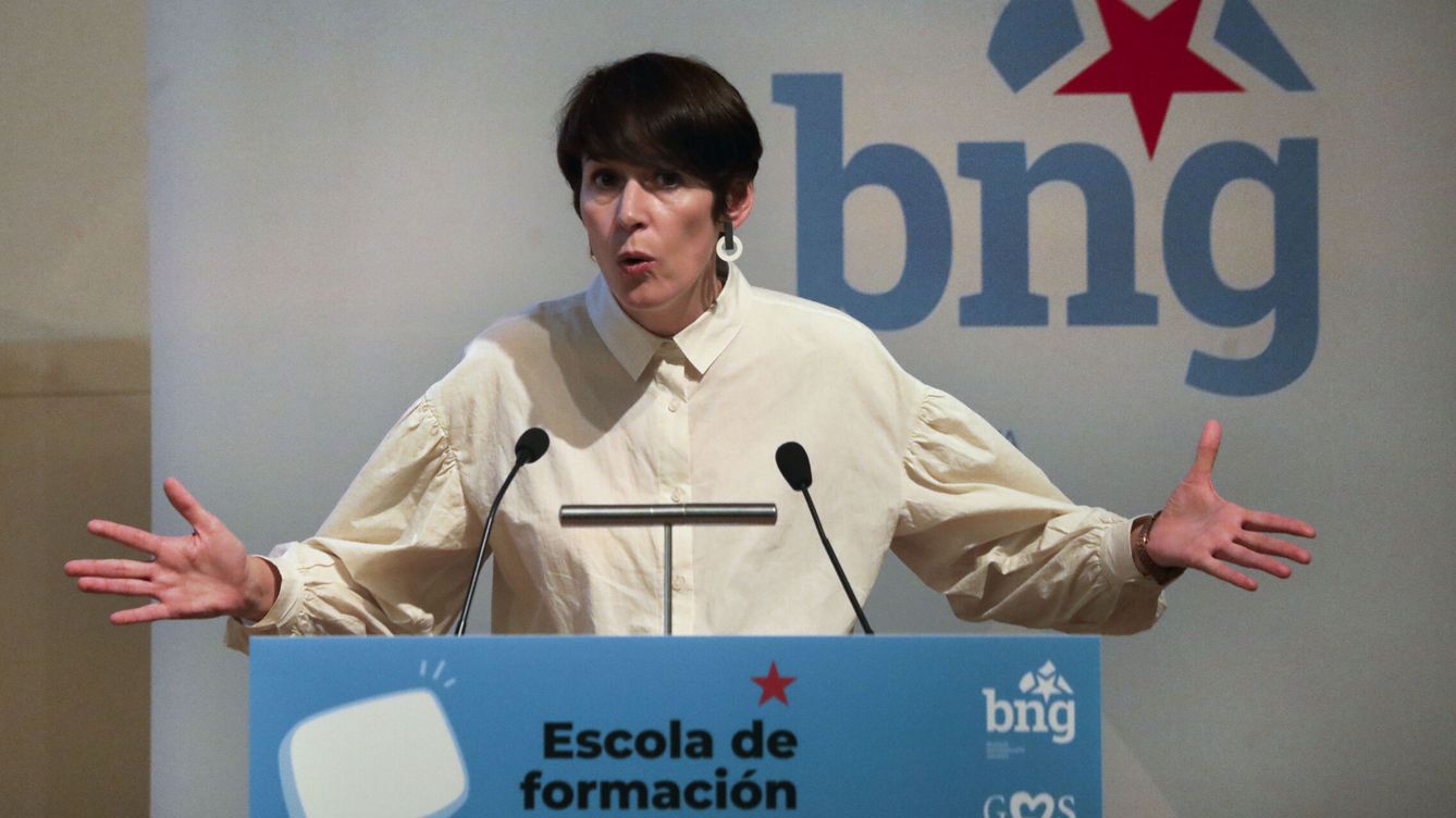 Foto: La portavoz nacional del BNG, Ana Pontón. (EFE/Xoán Rey)