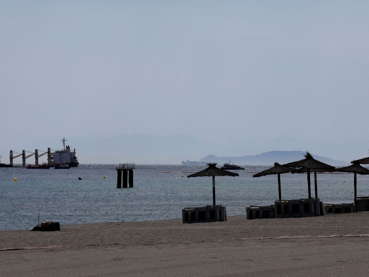 Foto: Imagen de archivo de la playa de Gibraltar. (EFE/A. Carrasco)
