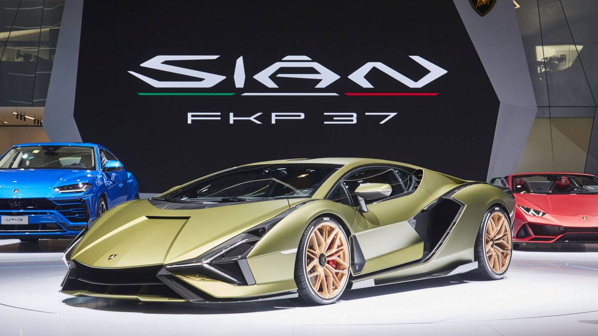 El exclusivo coche híbrido de Lamborghini, el novedoso Sian FKP 37