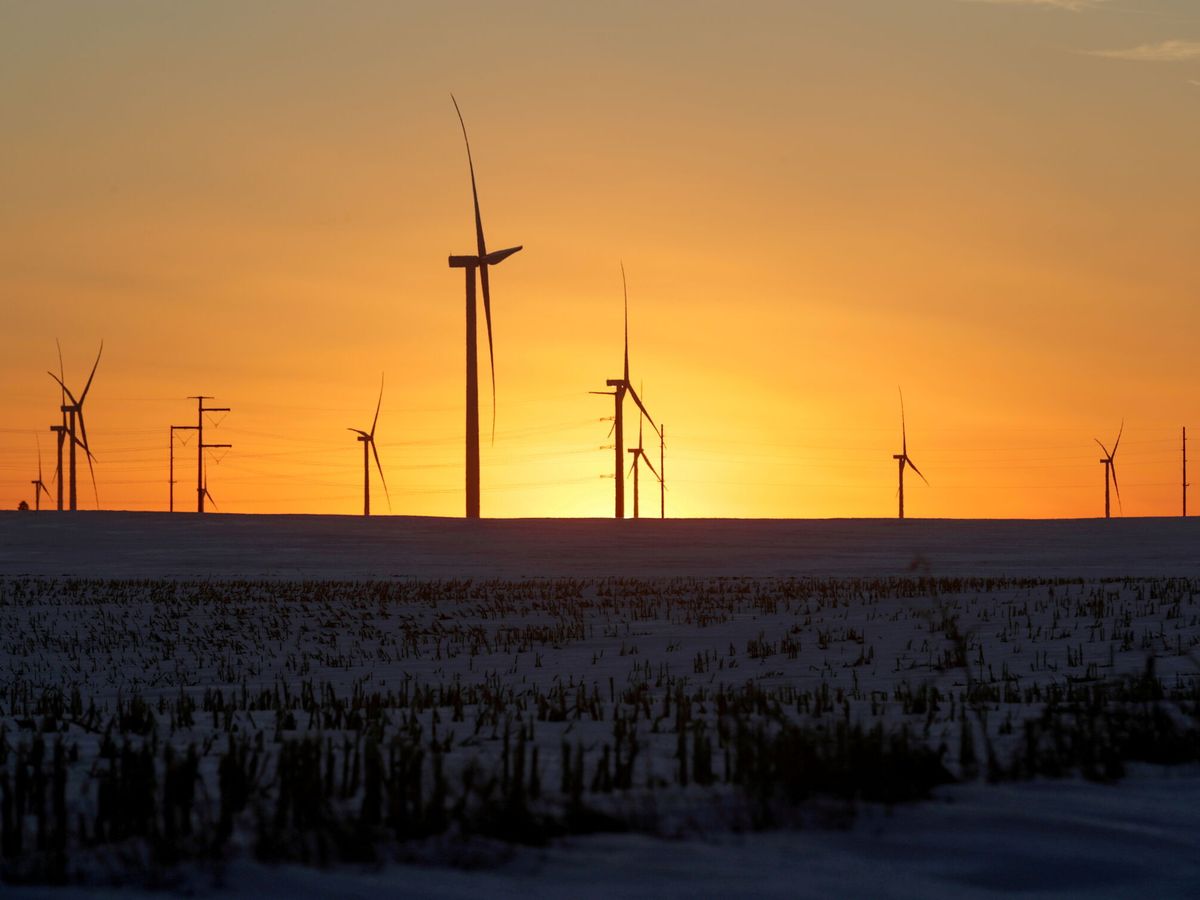 Foto: Un parque de energía eólica. (Reuters)