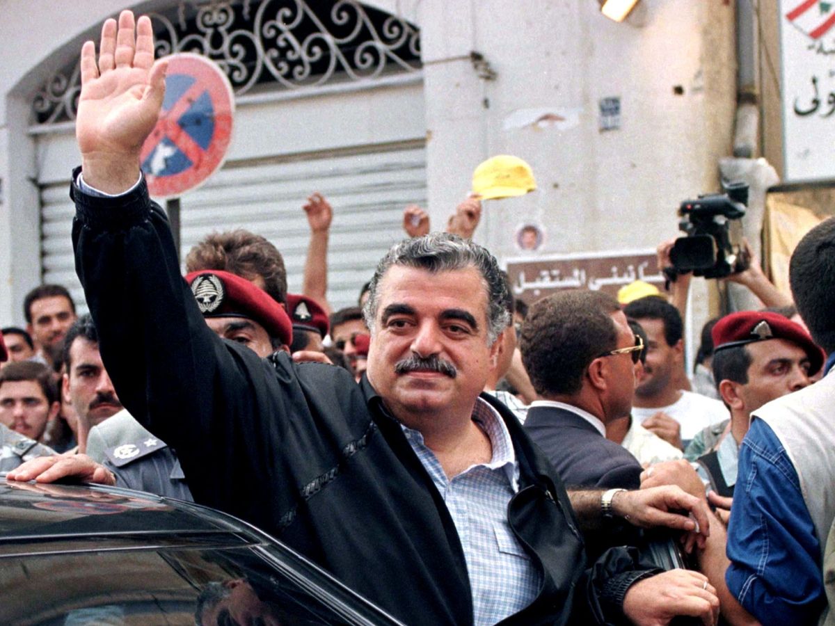 Foto: Fotografía de archivo del ex primer ministro libanés Rafik al-Hariri. (Reuters) 