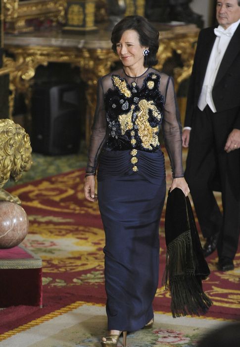 Foto: Ana Patricia Botín en una imagen de archivo en el Palacio Real (Gtres)