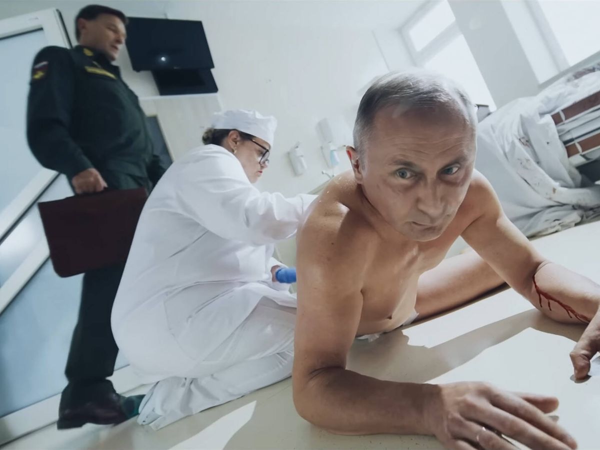Foto: Imagen de Putin en la película (YOUTUBE)