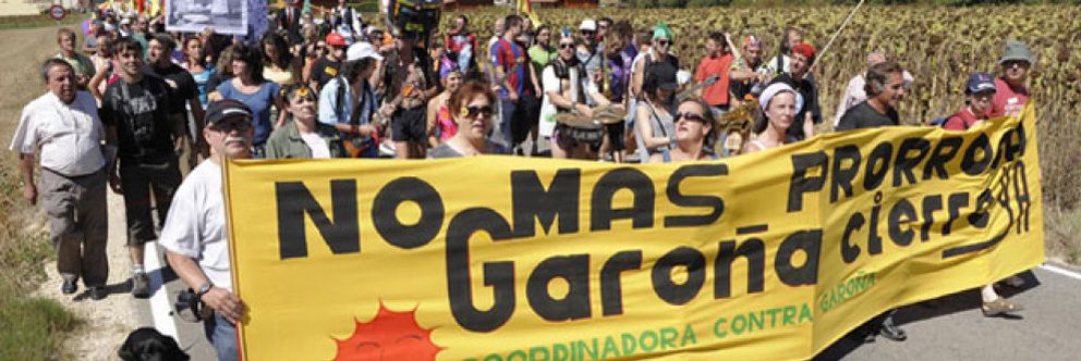 Foto: Más de 500 ecologistas de Burgos, La Rioja y País Vasco marchan contra Garoña