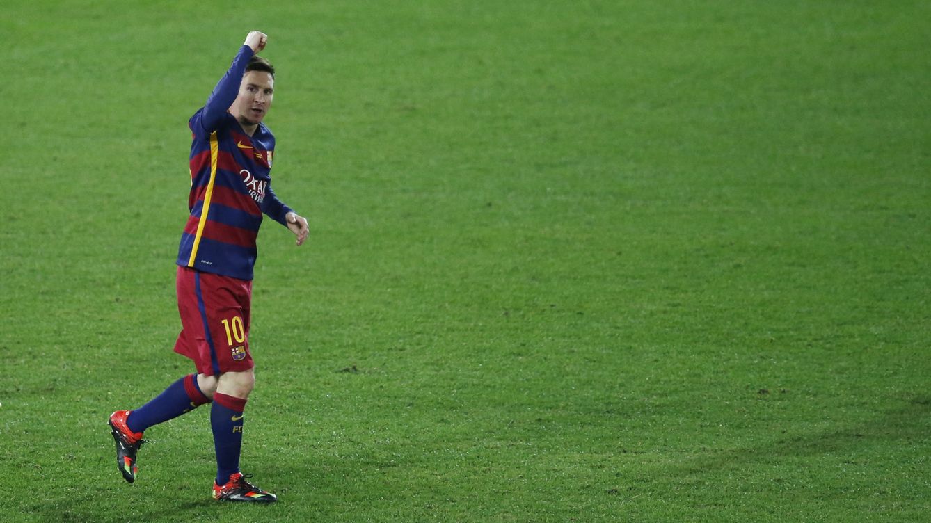 Foto: Messi marcó tres días después de un cólico nefrítico. (Reuters)