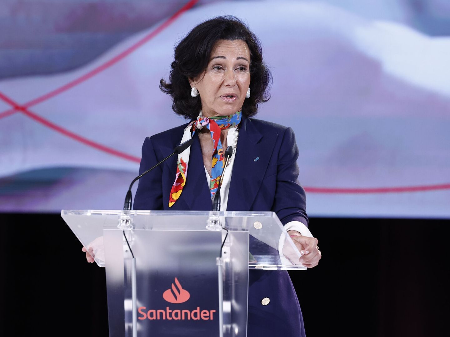 Ana Botín, presidenta de Banco Santander. (EFE/Chema Moya)