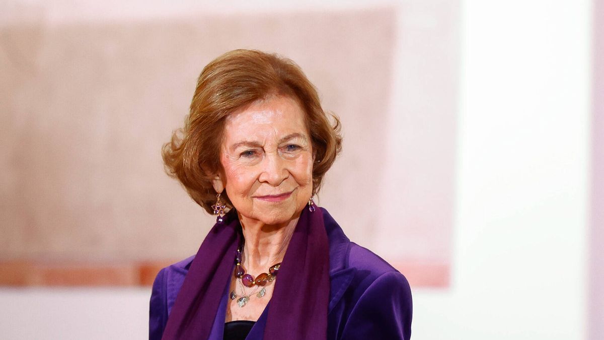 La reina Sofía deslumbra de morado en los premios Hispania y Europa Nostra