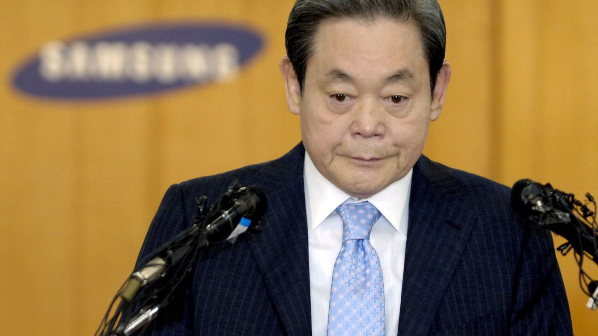 El presidente de Samsung, Lee Kun Hee, muere a los 78 años