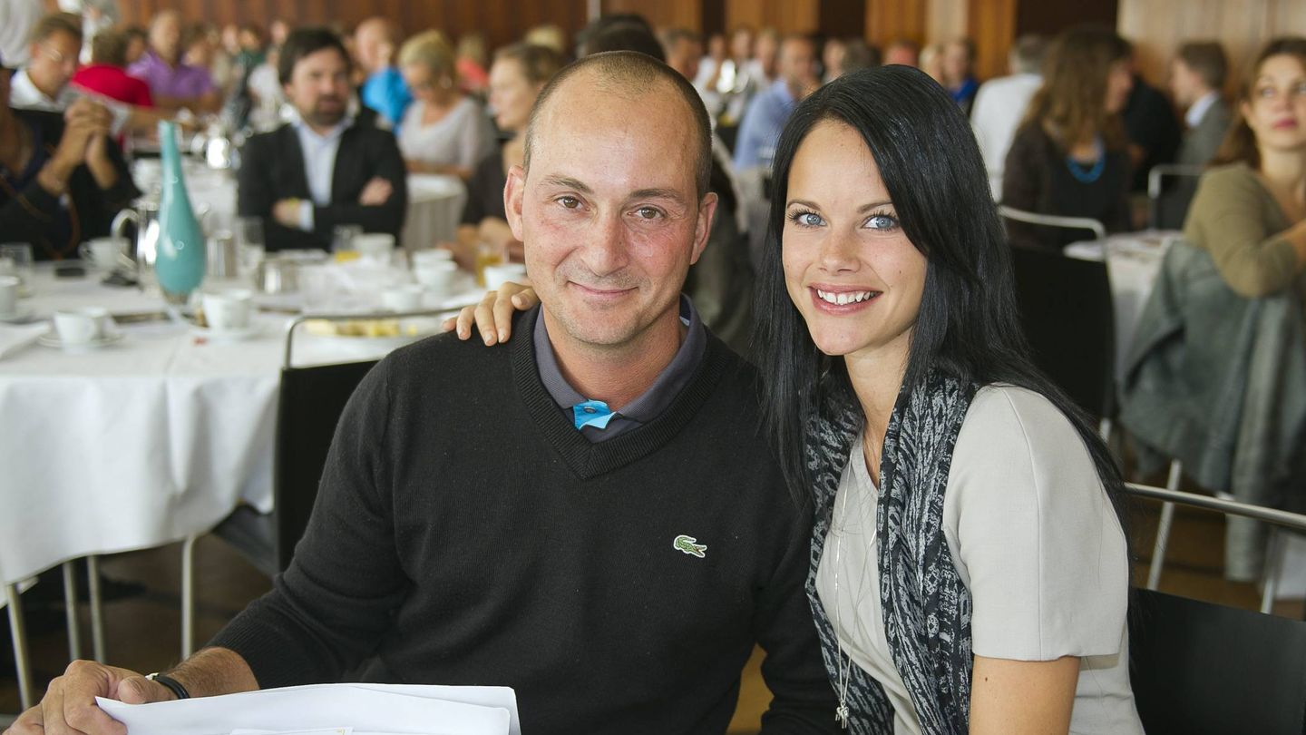 Sofía de Suecia, junto al chef Stefano Catenacci en 2011. (Cordon Press)