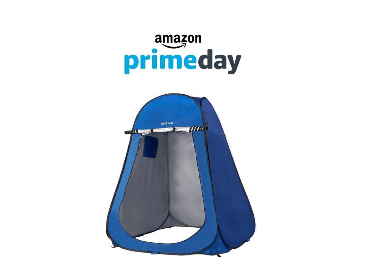 Foto: Descuento de Prime Day de Amazon en tienda de ducha para camping