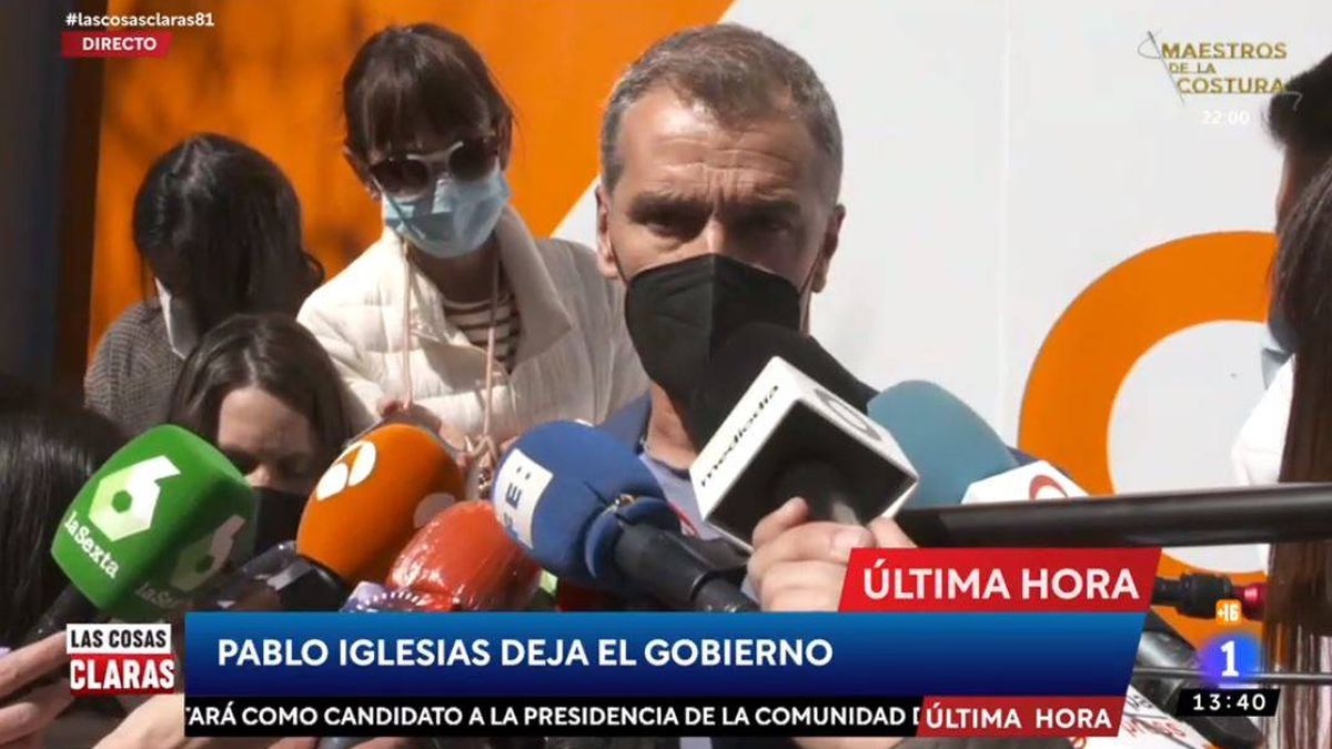 El zasca de un colaborador de Jesús Cintora a Toni Cantó tras el 'bombazo' de Pablo Iglesias