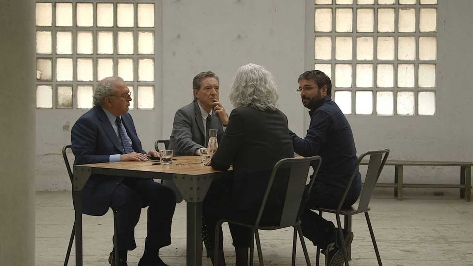 Foto: Jordi Évole, en el debate posterior de 'Operación Palace'. (Atresmedia)