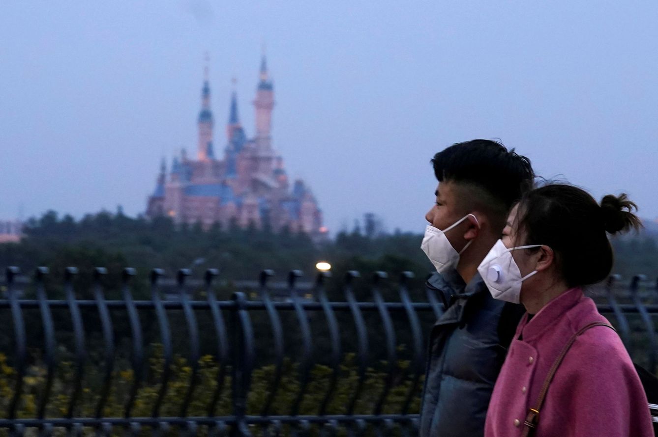 Mascarillas en China. (Reuters)