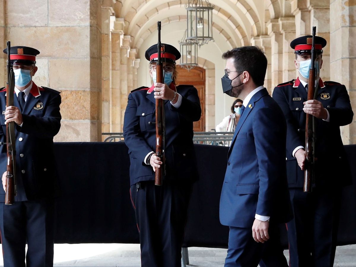Foto:  El nuevo presidente de la Generalitat, Pere Aragonès. (EFE)