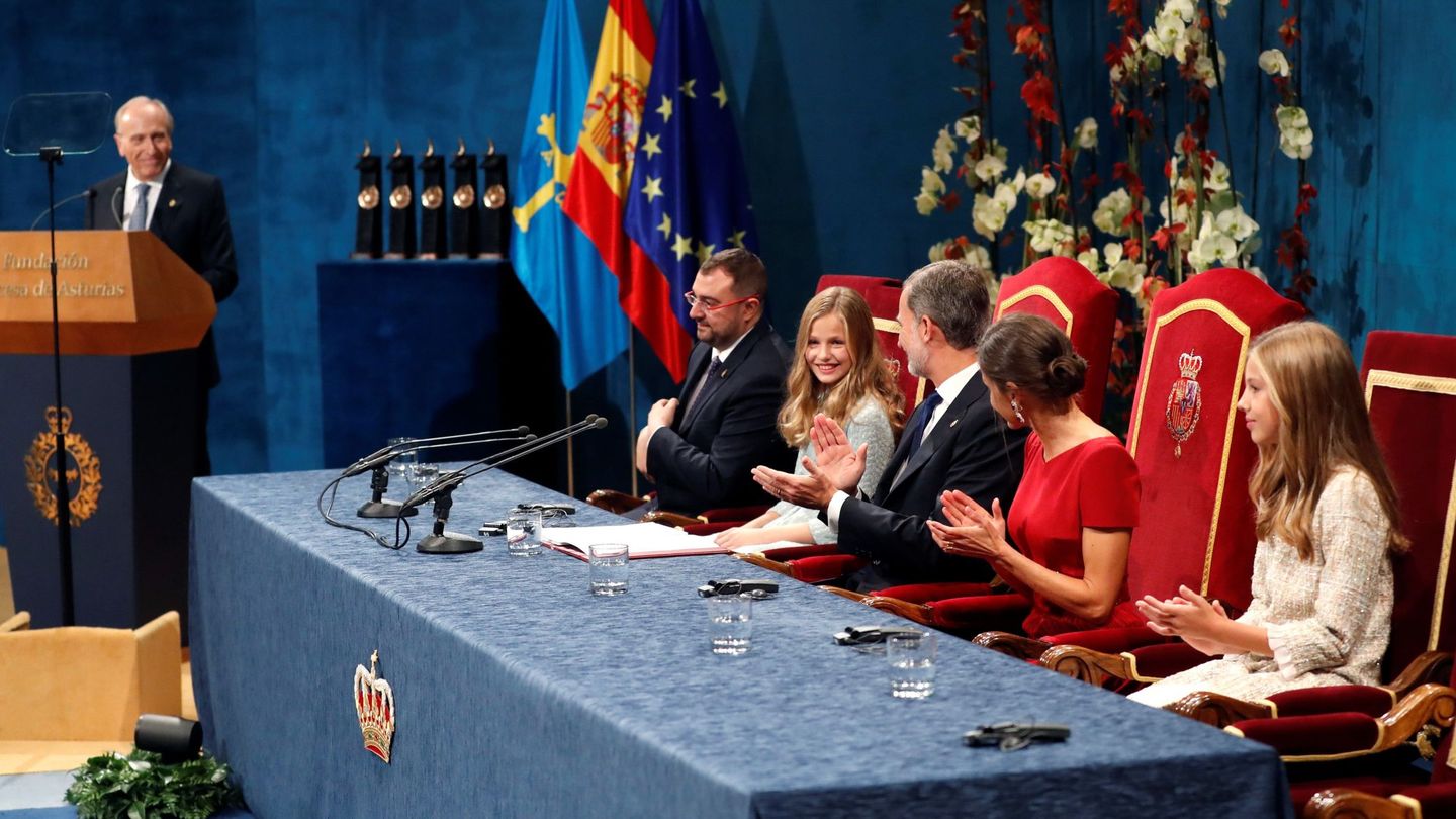 La ceremonia de los Premios Princesa de Asturias. (EFE)