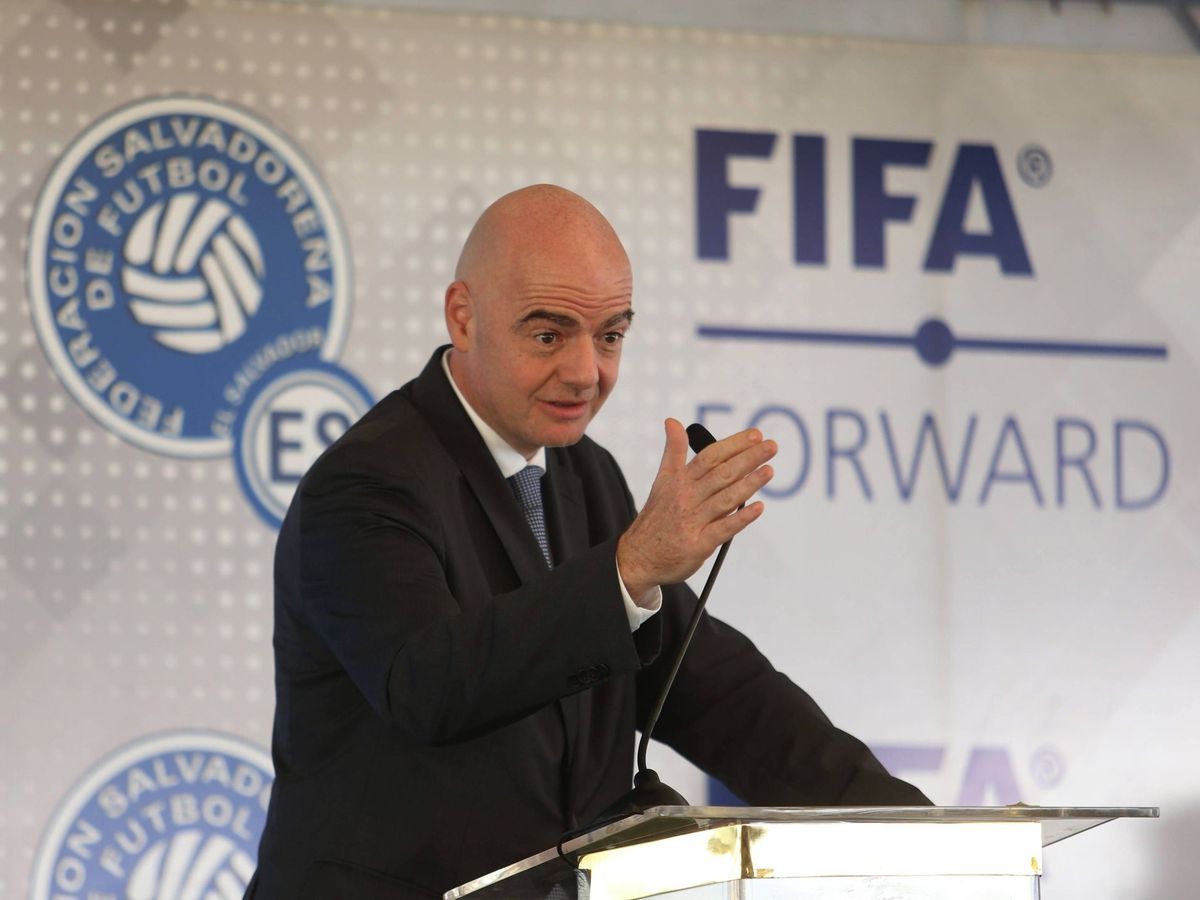 Foto: El presidente de la FIFA, Gianni Infanino. (EFE/Miguel Lemus)