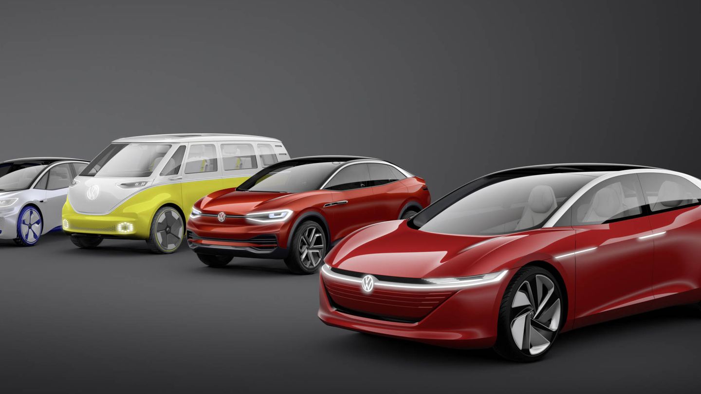 La familia ID de Volkswagen tendrá al menos cuatro modelos en 2021.