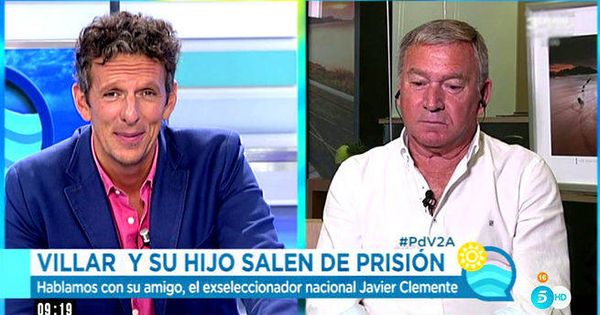 Foto: Joaquín Prat entrevista a Javier Clemente en 'El programa del verano'.