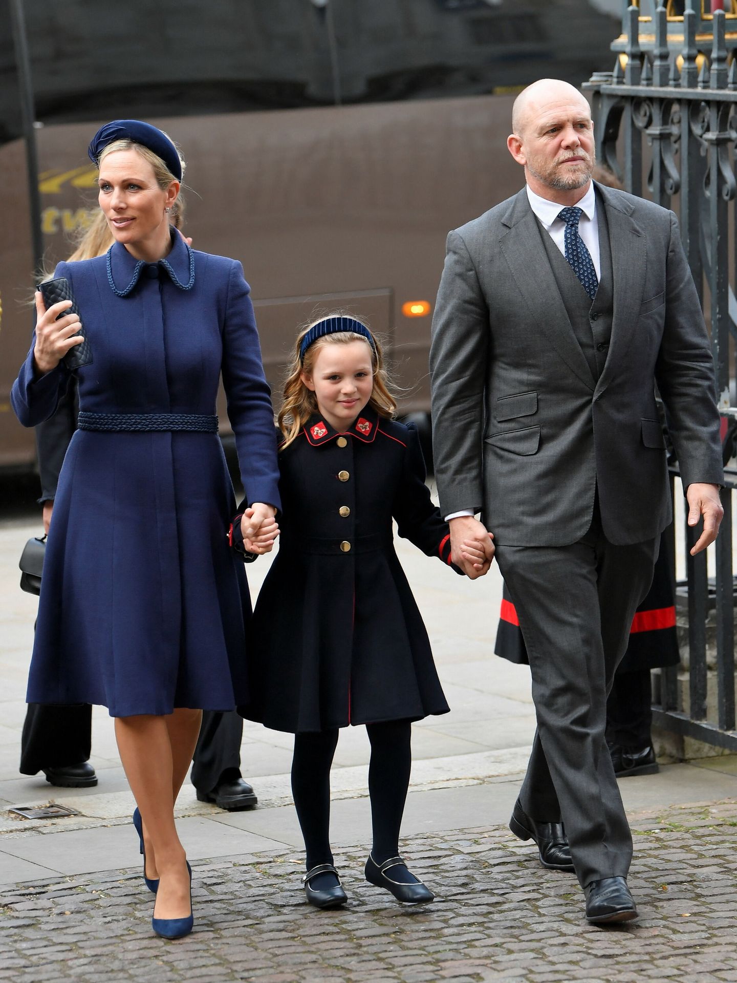 Zara y Mike Tindall. (Reuters/Toby Melville)