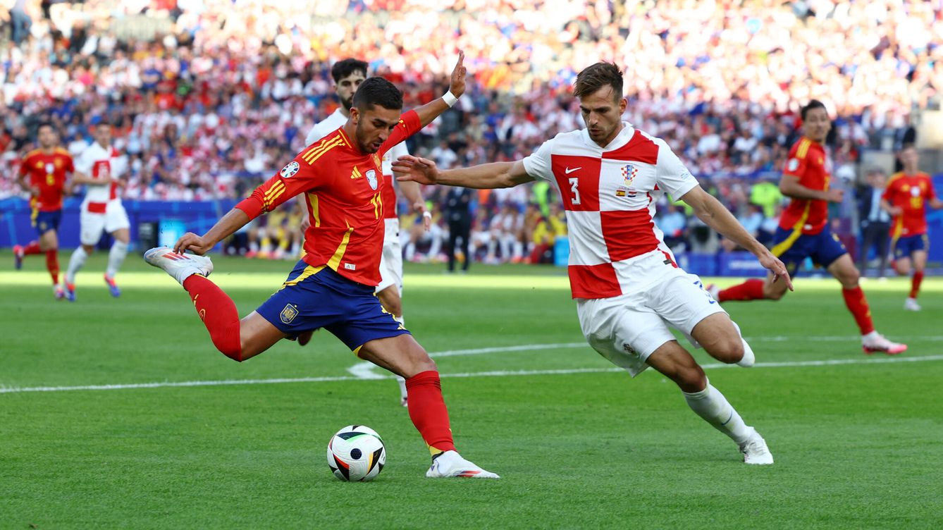 Foto: España - Croacia: Eurocopa 2024, en directo | Última hora, goles y resultado del partido de la Selección Española hoy, en vivo (REUTERS / Kacper Pempel)