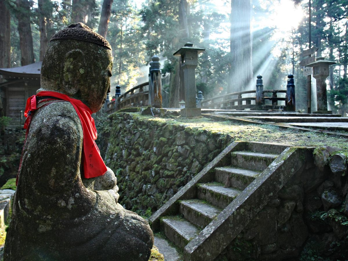 Foto: Cementerio Okunoin en el monte Koya (Fuente: iStock)