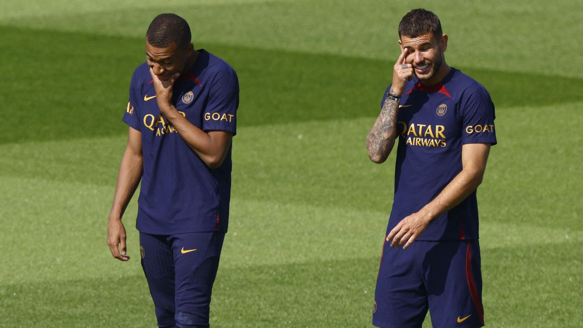 El polémico vídeo en el que se oye a Lucas Hernández insultar al Barça junto a Mbappé