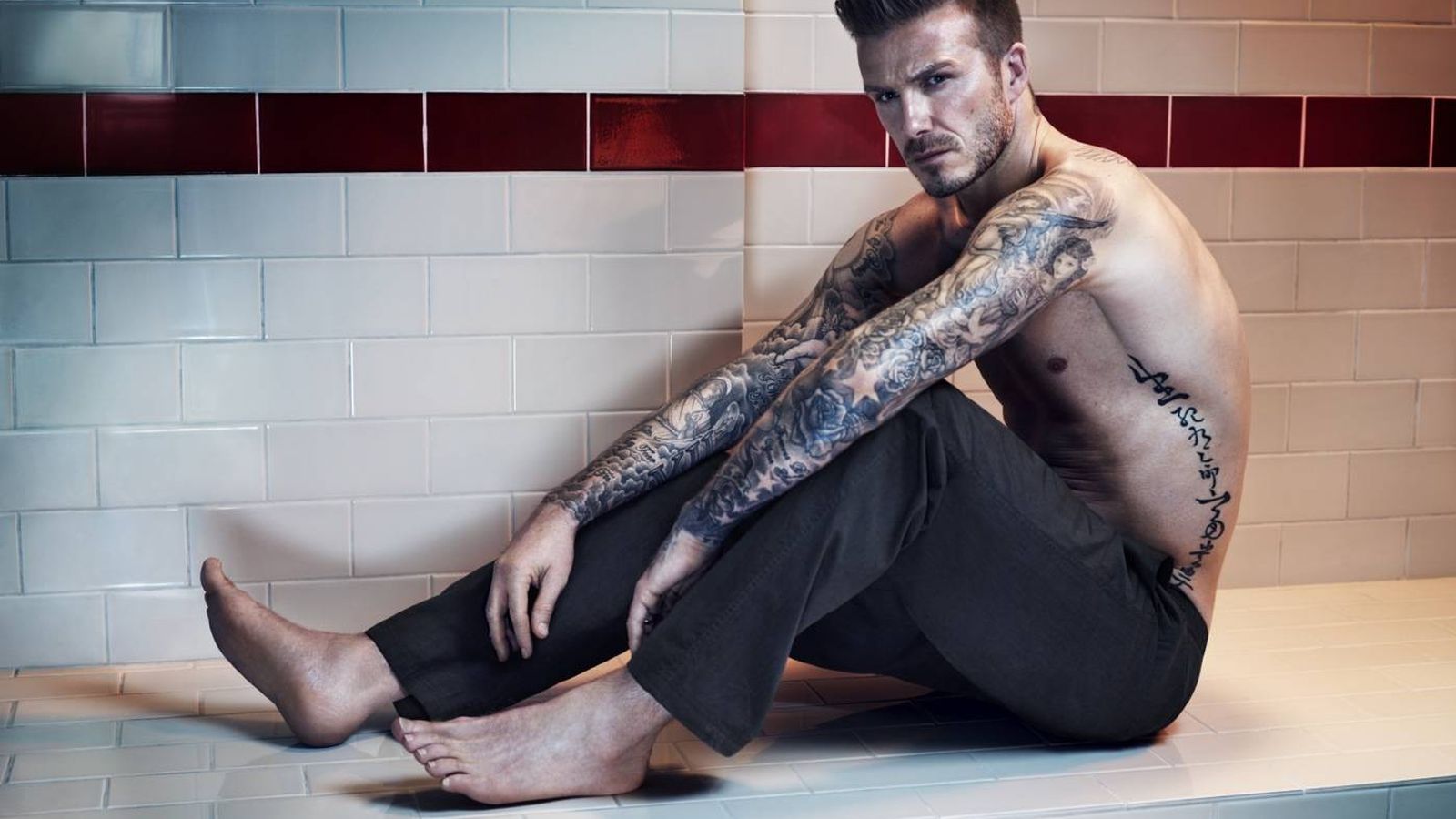 Foto: David Beckham en un anuncio para Bodywear de H&M.