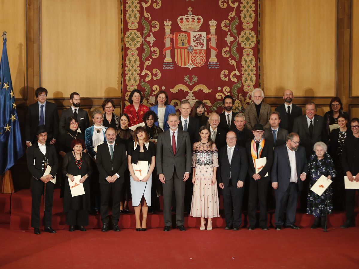 Foto: Celebración de los Premios Nacionales de Cultural. (EFE/Javier Cebollada)