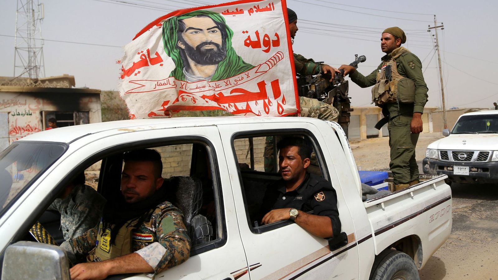Foto: Miembros de una milicia chií en el norte de Irak, en septiembre de 2017. (EFE)