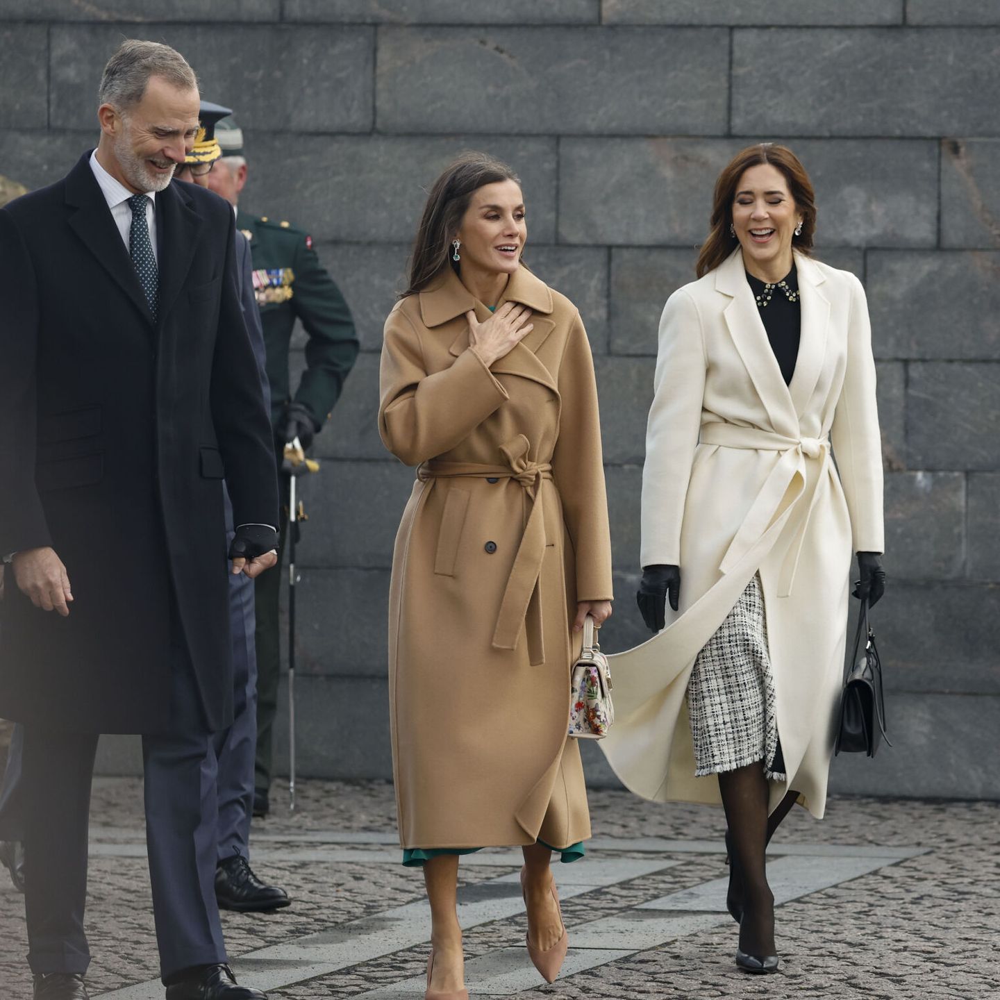 Mary de Dinamarca acompaña a Felipe VI y Letizia en la segunda jornada de la visita de Estado a Dinamarca. (EFE/Juanjo Martin)