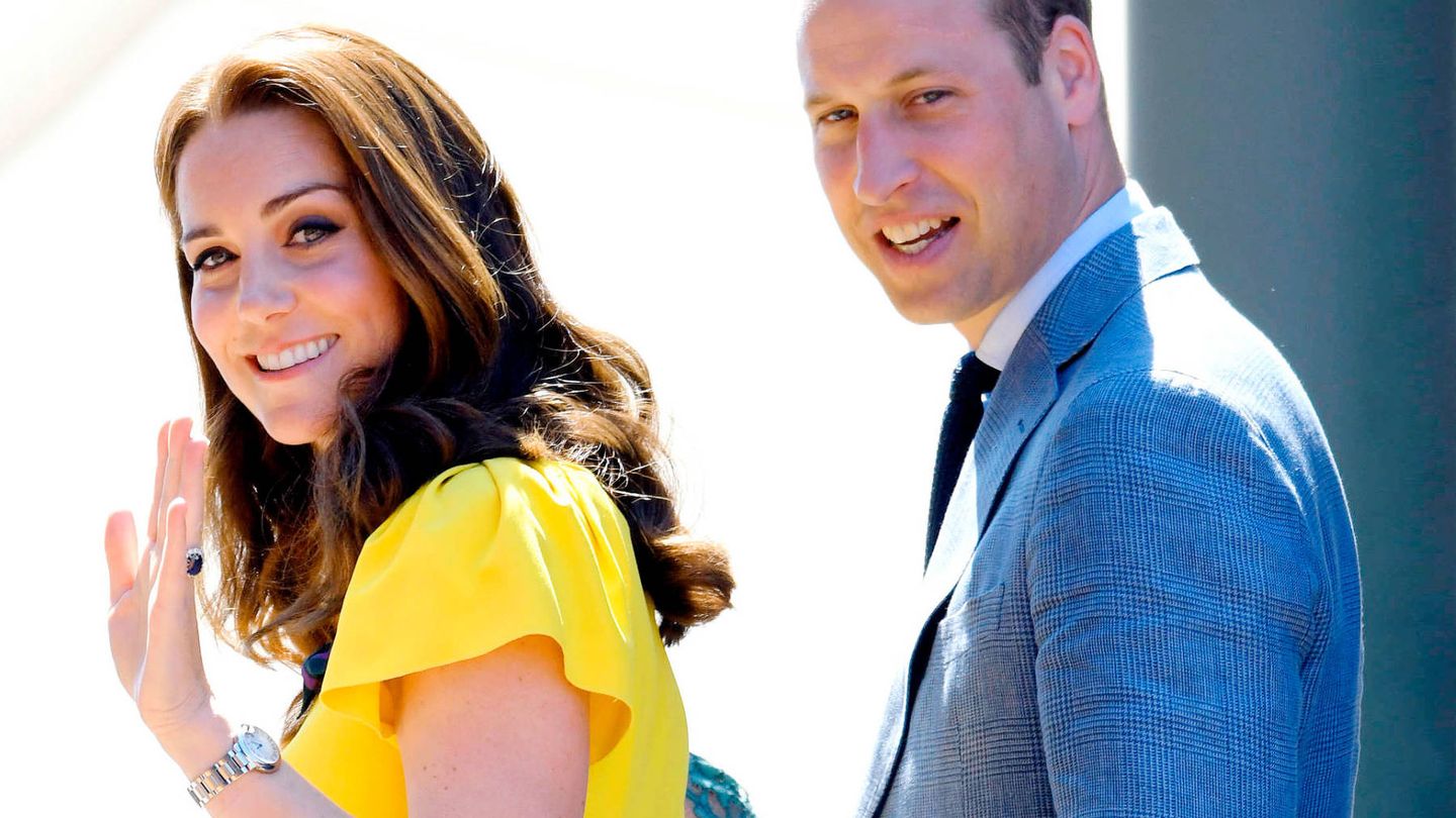 Kate Middleton y el príncipe Guillermo en una foto de archivo. (Getty)