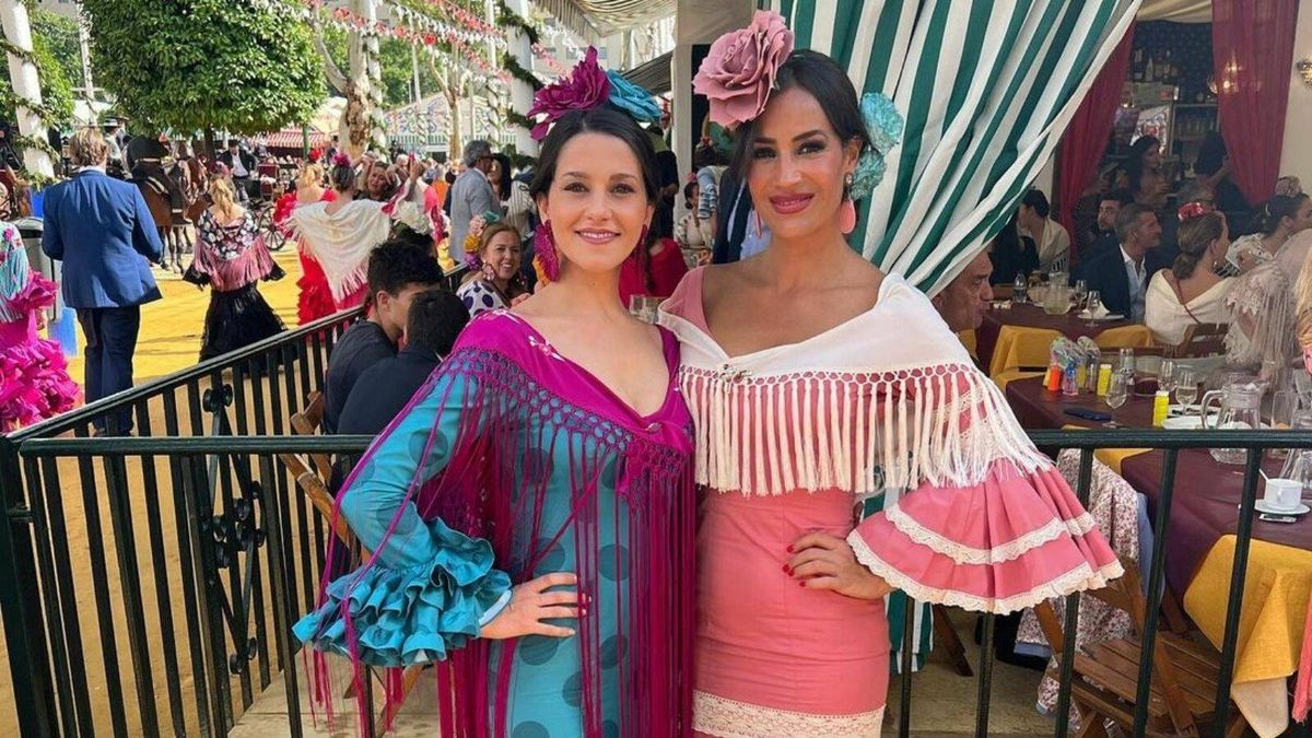 Inés Arrimadas y Begoña Villacís causan sensación en la Feria de Abril