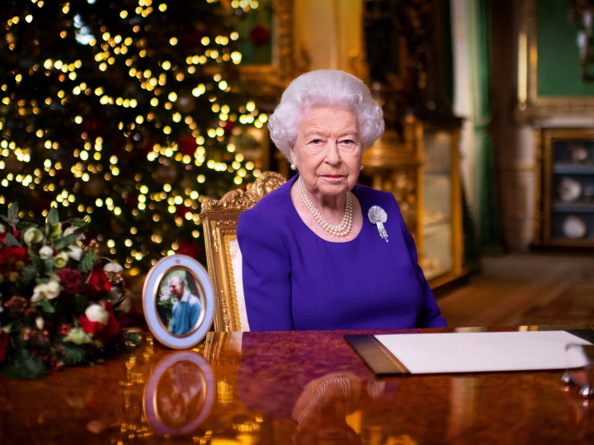 Foto: La reina Isabel II, en su discurso navideño. (Reuters)