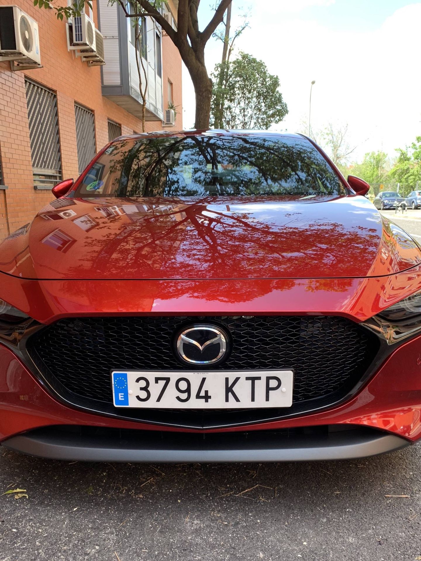 El frontal del Mazda3 sigue siendo uno de sus rasgos distintivos.