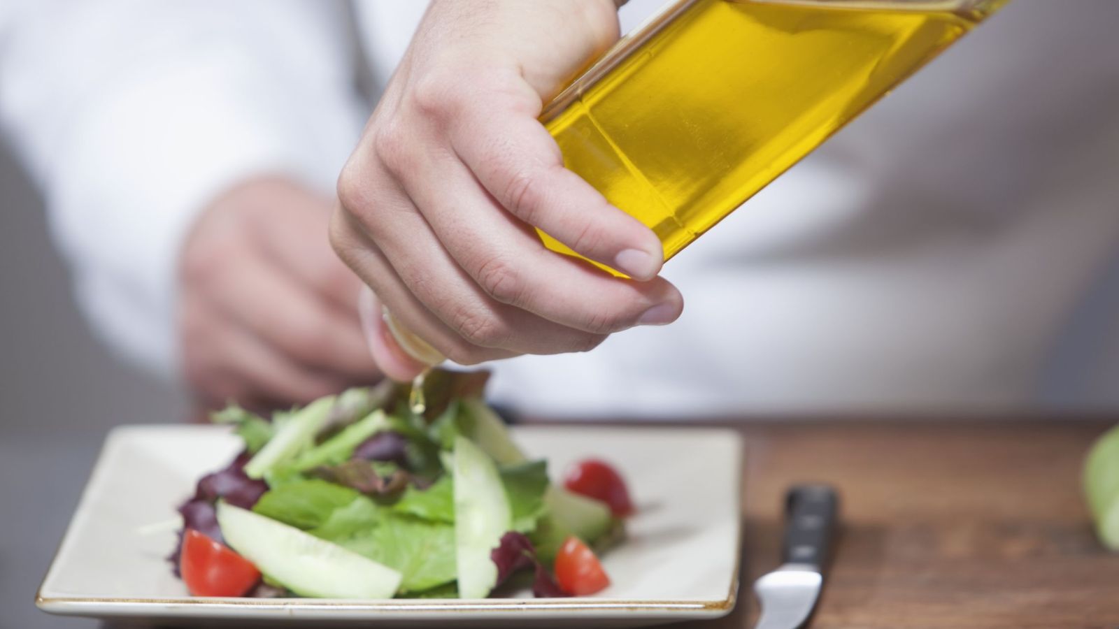 Foto: El aceite de oliva es el tipo de grasa más saludable (Corbis)